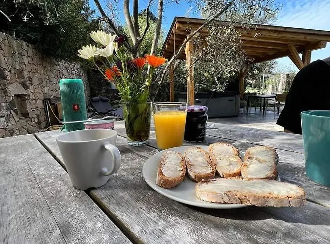 Entre & Maquis, L'ame De La Corse En De Charme Avec Jacuzzi, Proche Ajaccio Apartmán
