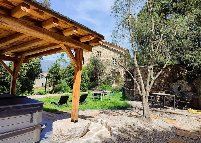 Entre & Maquis, L'ame De La Corse En De Charme Avec Jacuzzi, Proche Ajaccio Apartmán Peri