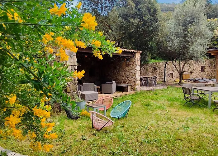 公寓 Entre & Maquis, L'ame De La Corse En De Charme Avec Jacuzzi, Proche Ajaccio Peri